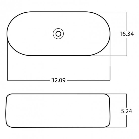 32.09-in. W Bathroom Vessel Sink_AI-27945