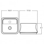 18.31-in. W Bathroom Vessel Sink_AI-27954