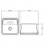 18.31-in. W Bathroom Vessel Sink_AI-28523