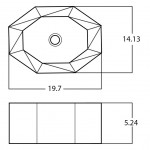 19.7-in. W Bathroom Vessel Sink_AI-28095