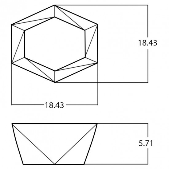 18.43-in. W Bathroom Vessel Sink_AI-27966