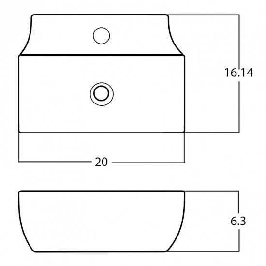 20-in. W Bathroom Vessel Sink_AI-27970