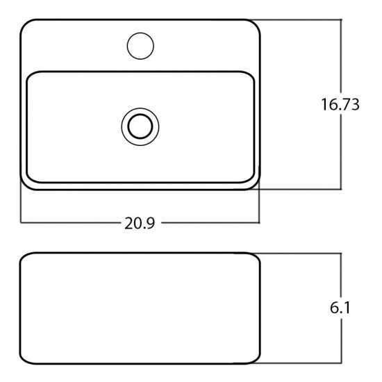 20.9-in. W Bathroom Vessel Sink_AI-27971