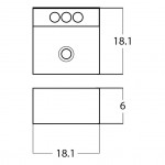 18.1-in. W Bathroom Vessel Sink_AI-28311