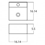 16.14-in. W Bathroom Vessel Sink_AI-28104