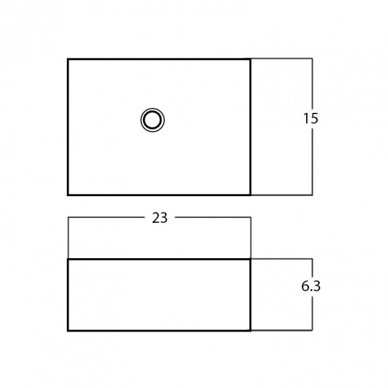 23-in. W Bathroom Vessel Sink_AI-28108