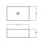 18.1-in. W Bathroom Vessel Sink_AI-28232