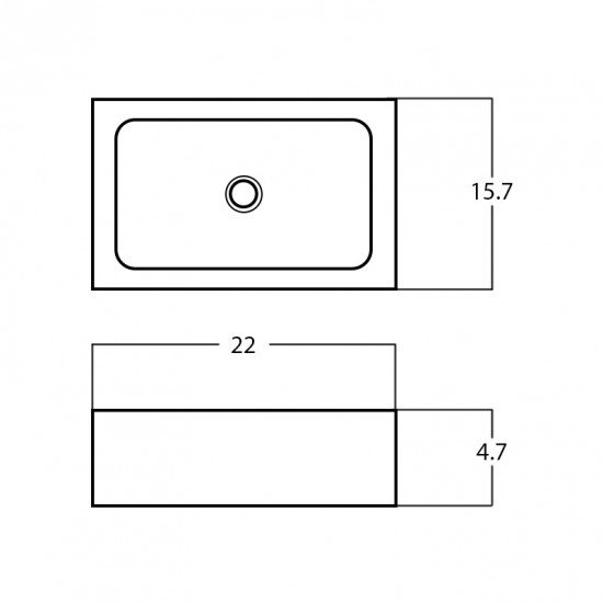 22-in. W Bathroom Vessel Sink_AI-28111