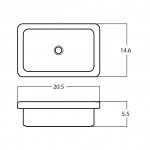 20.5-in. W Bathroom Vessel Sink_AI-28235