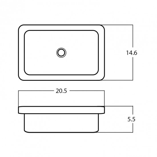 20.5-in. W Bathroom Vessel Sink_AI-28235