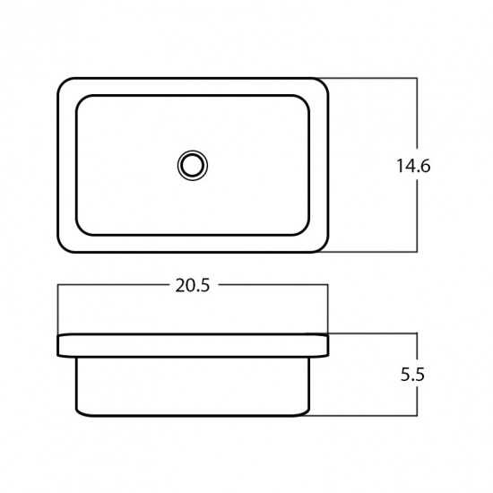 20.5-in. W Bathroom Vessel Sink_AI-28122