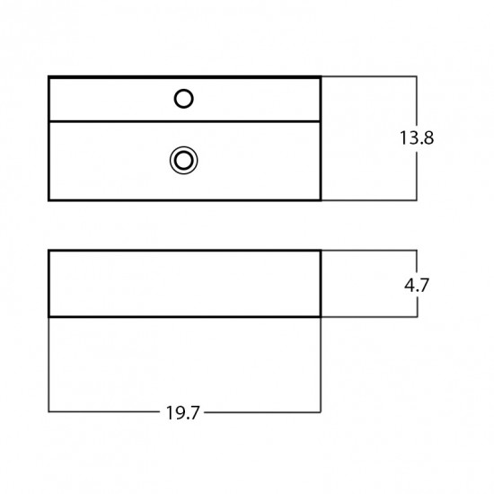 19.7-in. W Bathroom Vessel Sink_AI-28126