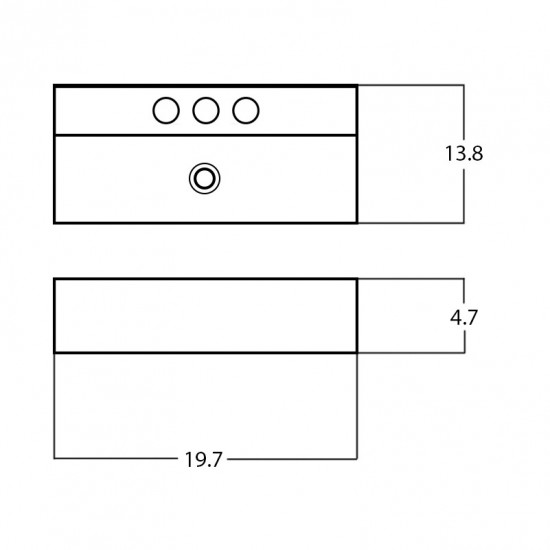 19.7-in. W Bathroom Vessel Sink_AI-28319