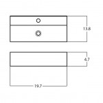 19.7-in. W Bathroom Vessel Sink_AI-28127