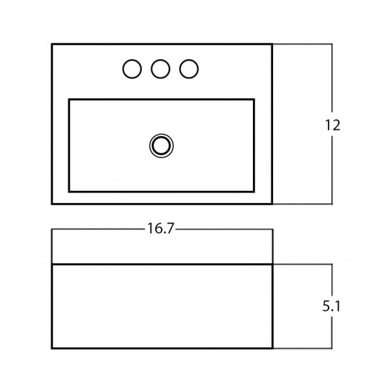 16.7-in. W Bathroom Vessel Sink_AI-28323