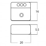 20-in. W Bathroom Vessel Sink_AI-28301