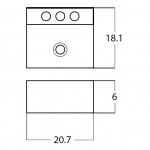 20.7-in. W Bathroom Vessel Sink_AI-28333