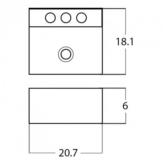 20.7-in. W Bathroom Vessel Sink_AI-28333