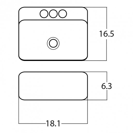 18.1-in. W Bathroom Vessel Sink_AI-28296