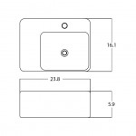 23.8-in. W Bathroom Vessel Sink_AI-28164