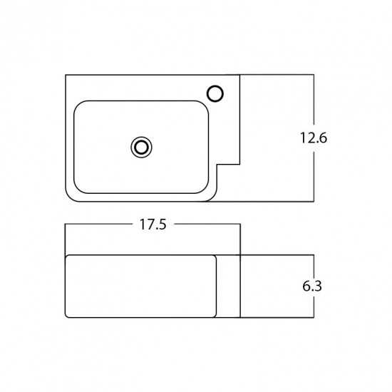 17.5-in. W Bathroom Vessel Sink_AI-28168