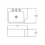 17.5-in. W Bathroom Vessel Sink_AI-28340