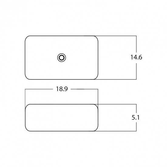 18.9-in. W Bathroom Vessel Sink_AI-28181