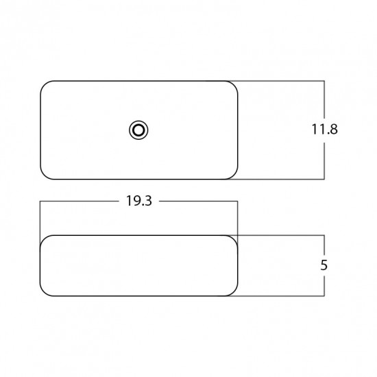 19.3-in. W Bathroom Vessel Sink_AI-28242