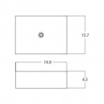 19.9-in. W Bathroom Vessel Sink_AI-28187