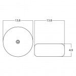 13.8-in. W Bathroom Vessel Sink_AI-28246