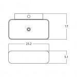 23.2-in. W Bathroom Vessel Sink_AI-28195