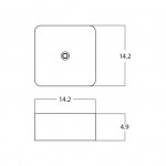 14.2-in. W Bathroom Vessel Sink_AI-28250