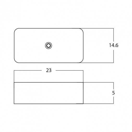 23-in. W Bathroom Vessel Sink_AI-28206