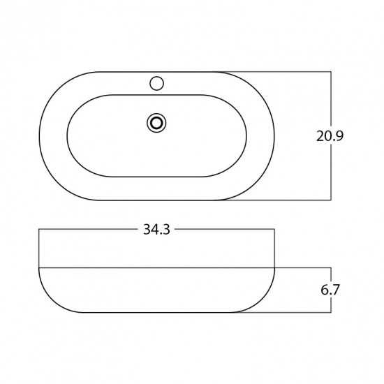 34.3-in. W Bathroom Vessel Sink_AI-28211