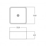 15.9-in. W Bathroom Vessel Sink_AI-28257