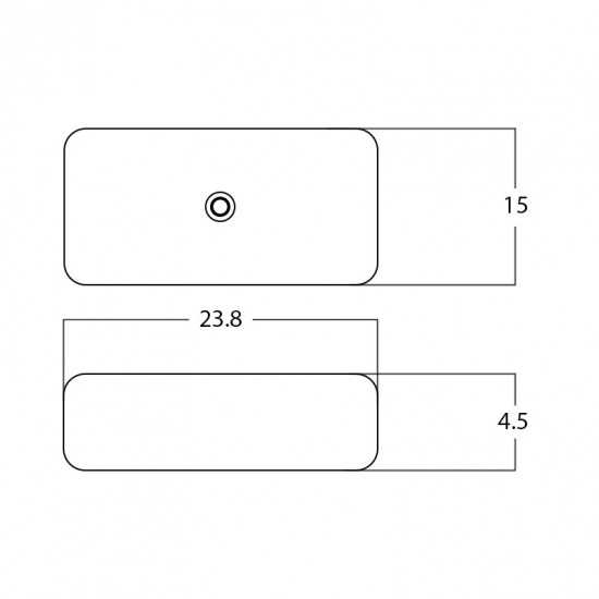 23.8-in. W Bathroom Vessel Sink_AI-28223