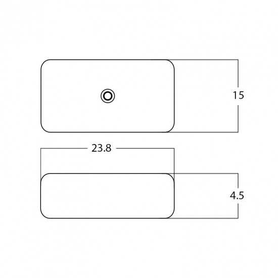 23.8-in. W Bathroom Vessel Sink_AI-28224