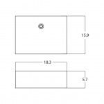 18.3-in. W Bathroom Vessel Sink_AI-28228