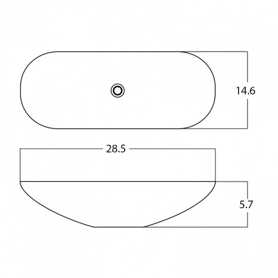 28.5-in. W Bathroom Vessel Sink_AI-28397