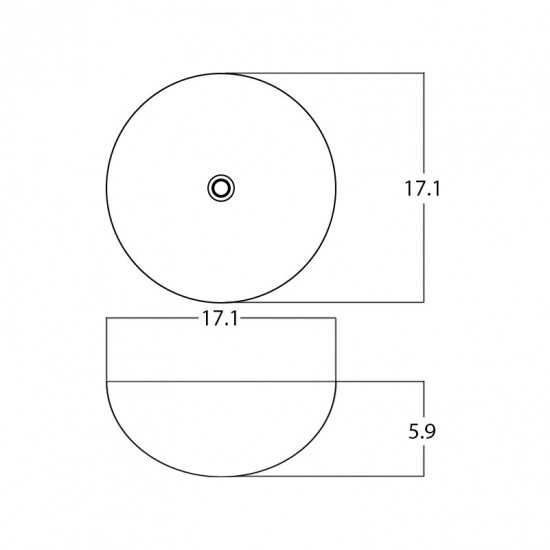 17.1-in. W Bathroom Vessel Sink_AI-28448