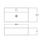 20.9-in. W Bathroom Vessel Sink_AI-28403