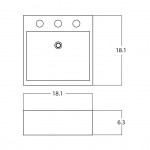 18.1-in. W Bathroom Vessel Sink_AI-28493