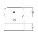 24.8-in. W Bathroom Vessel Sink_AI-28415