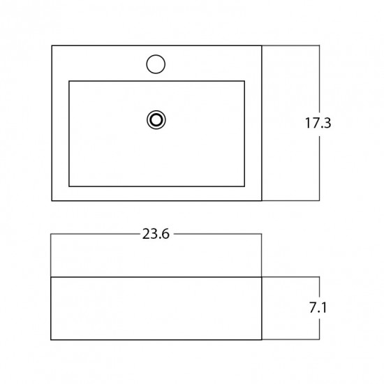 23.6-in. W Bathroom Vessel Sink_AI-28416