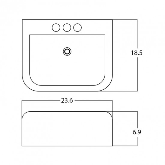 23.6-in. W Bathroom Vessel Sink_AI-28473