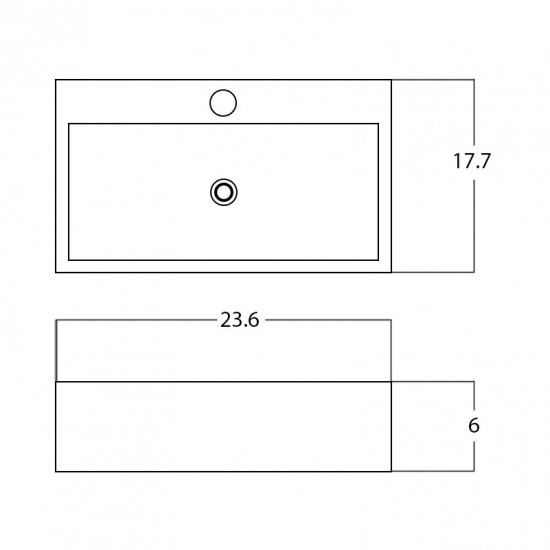 23.6-in. W Bathroom Vessel Sink_AI-28419