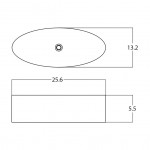 25.6-in. W Bathroom Vessel Sink_AI-28422