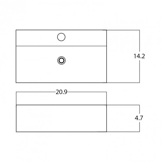 20.9-in. W Bathroom Vessel Sink_AI-28428