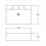 19.7-in. W Bathroom Vessel Sink_AI-28507