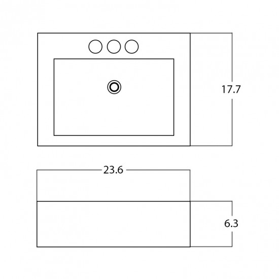 23.6-in. W Bathroom Vessel Sink_AI-28479